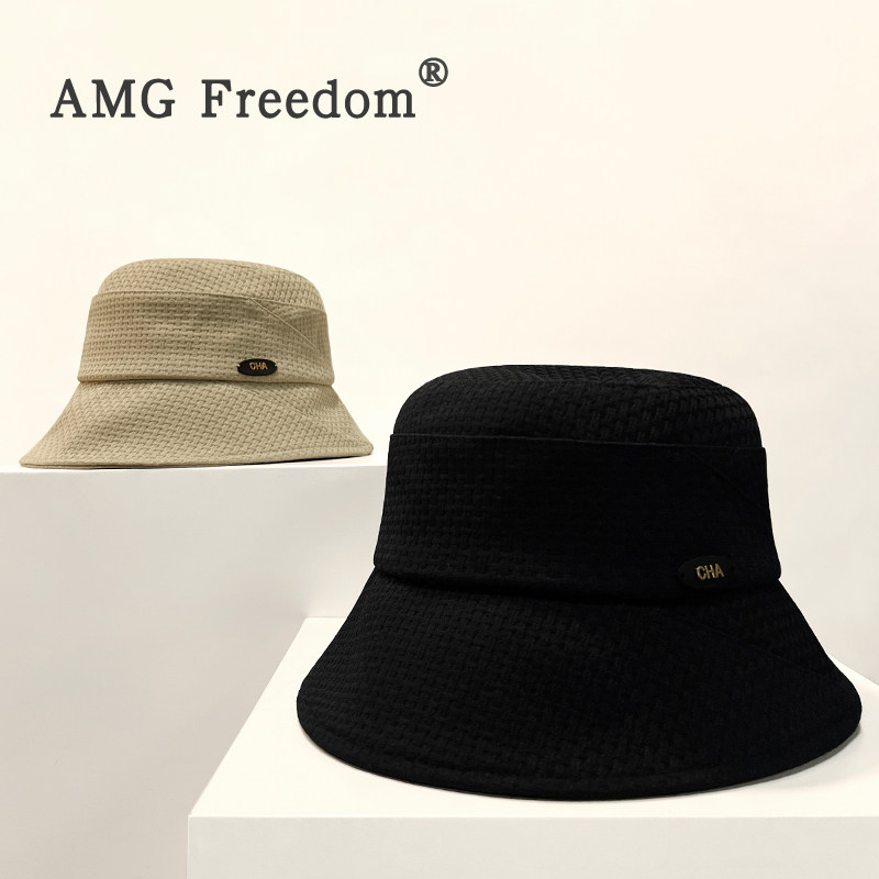 韩版ins网红渔夫帽女春夏日系格纹遮脸显脸小盆帽逛街出游太阳帽,服饰配件/皮带/帽子/围巾,帽子,淘宝优惠券,粉丝福利购,淘宝优惠卷