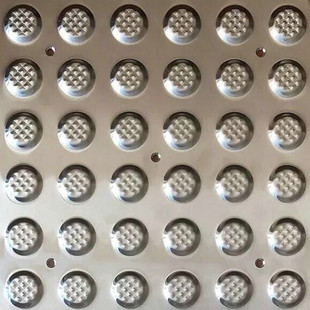 304不锈钢盲道砖条纹盲道板机场地铁商场201菠萝纹盲道钉