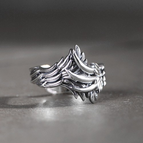 S925纯银复古做旧泰银戒指