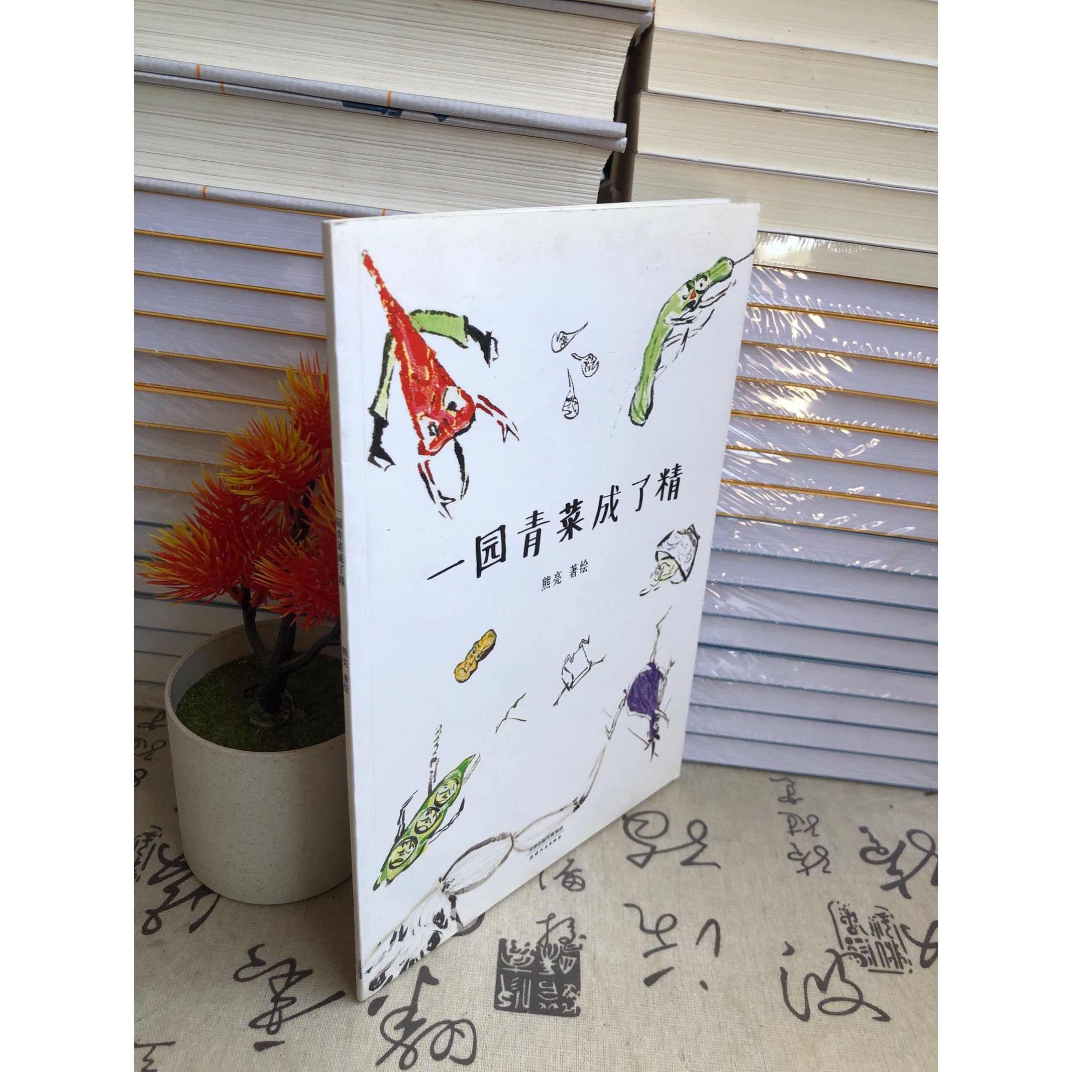 9成新 旧书一园青菜成了精(安徒生奖提名作者熊亮作品)