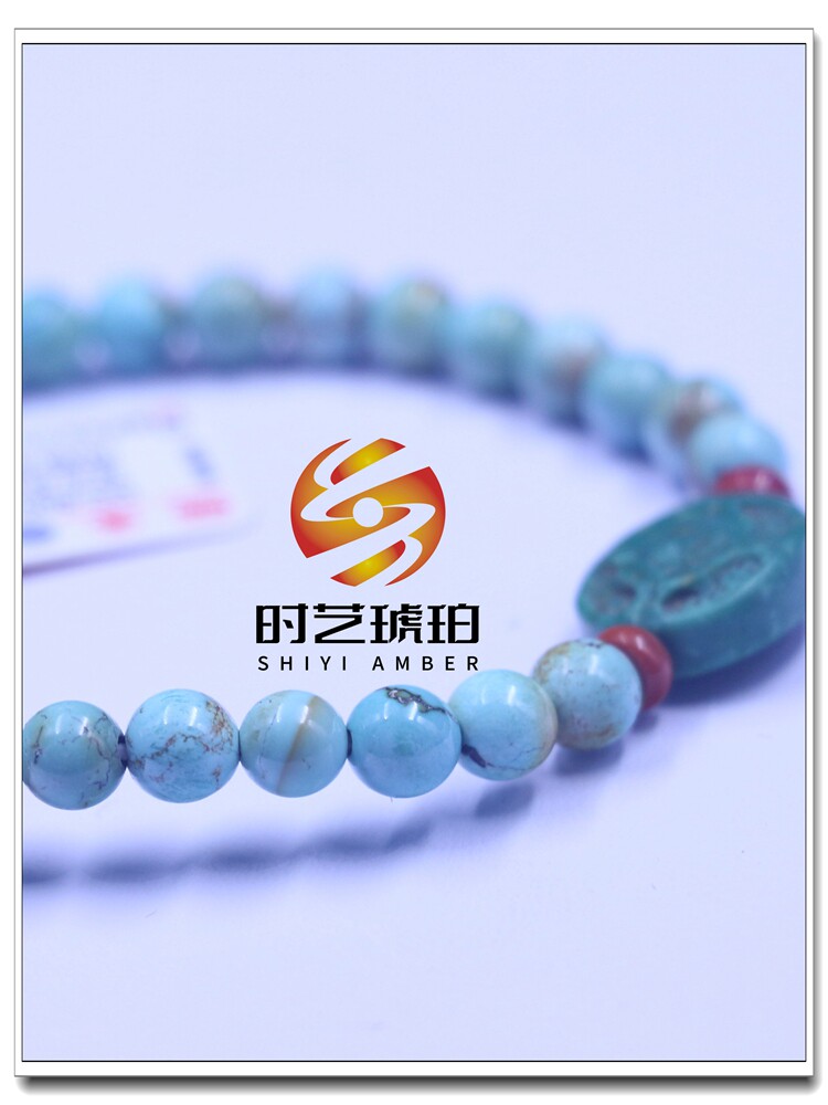 그린 파인 싱글 루프 팔찌 여성 오리지널 핸드메이드