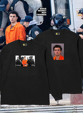 「CEO杀手」 Luigi 262字宣言Tee 长袖T恤美式休闲 AP官方版权