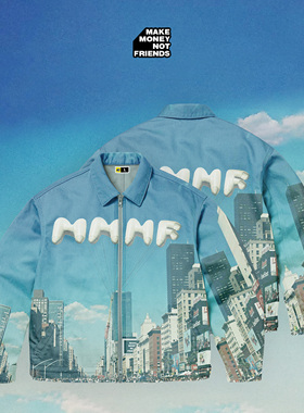 「天幕之城」大都会满印夹克 MMNF森日向子/小宵虎南/橘玛丽同款