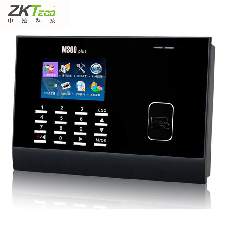ZKTeco/中控考勤机M300PLUS 刷ID卡考勤上班签到ic卡 网络考勤机