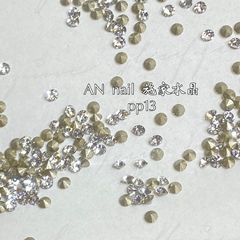 （多选）施家钻1028奥地利白色尖底钻美甲填缝钻pp2-10华子