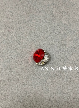 K09 正品进口施华洛成品钻球-4470小肥方8mm华子227红色