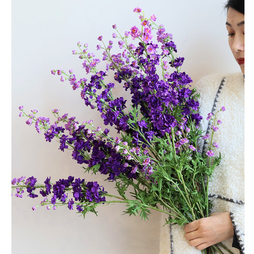 芙菡居品特大号飞燕花仿真花雀仔花假花绢花客厅玄关插花