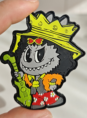 labubu拉布布海贼王旋转冰箱贴[A].041.布鲁克