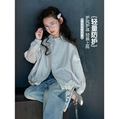 新款 中大童女孩休闲开衫 儿童韩版 春装 潮 上衣长袖 女童外套2026春季