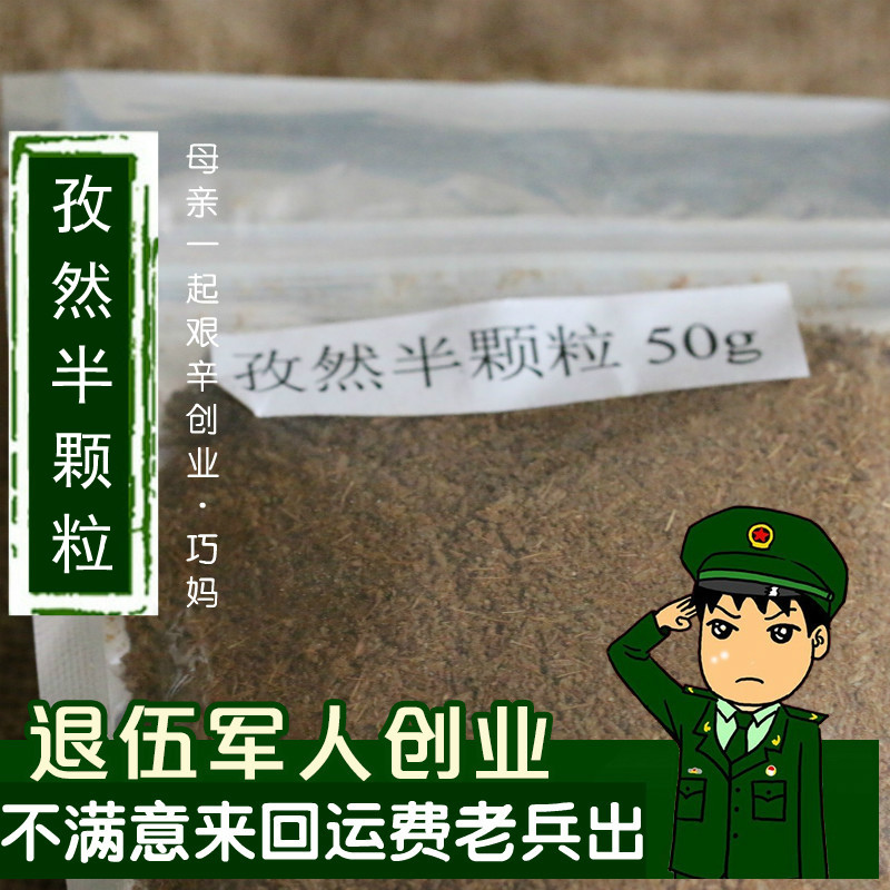 任意6件 新货 正宗孜然粉半颗粒 烧烤调料50g 烧烤撒料孜然碎粉面