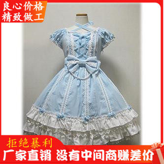 公主的裁缝日系妹Lolita洋装蔷薇可爱甜美优雅少女粉色连衣裙包邮