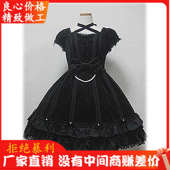 公主的裁缝日系妹Lolita洋装蔷薇可爱甜美优雅少女粉色连衣裙包邮