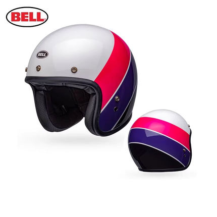 BELL CUSTOM500复古摩托车机车男女半覆式夏季瓢半盔头盔摩旅