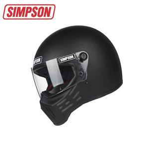 SIMPSON辛普森M30复古摩托车骑行全盔机车骑士个性 头盔男女四季