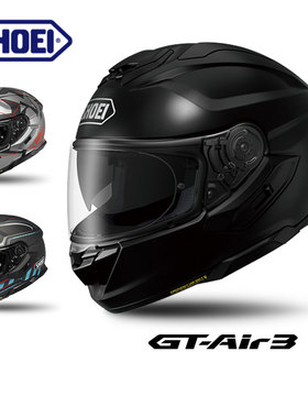 日本进口SHOEI摩托车头盔GT-Air3双镜片全盔防雾三代跑盔骑行摩旅