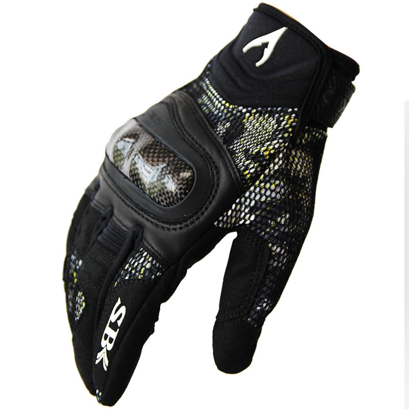 摩托车手套SBKID触屏手套透气