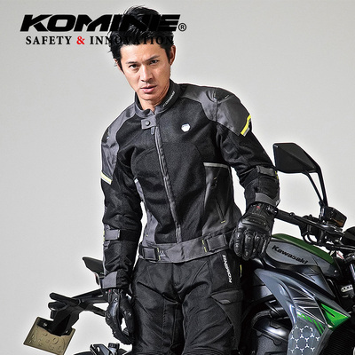 KOMINE摩托骑行服男款夏季半网眼