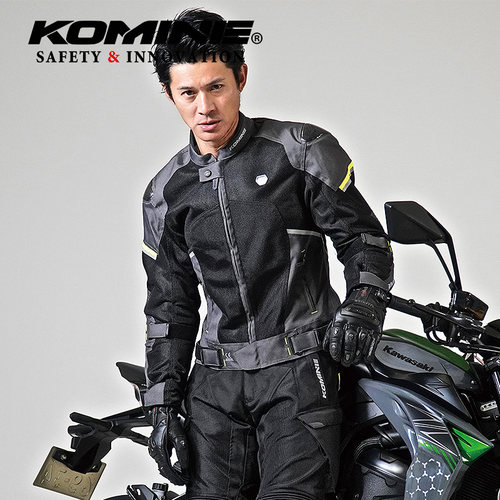 KOMINE摩托骑行服男款夏季半网眼