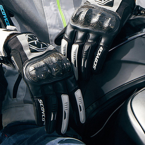 赛羽摩托车骑行手套防护透气