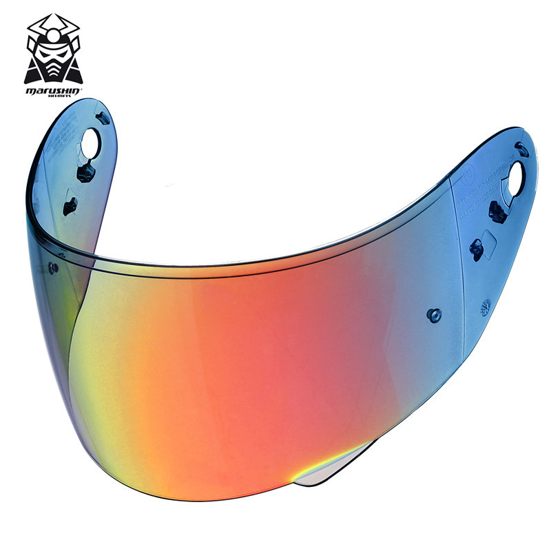 马鲁申全盔头盔原装镜片L9//B5/B7/L11/半盔防雾贴膜贴片护目镜