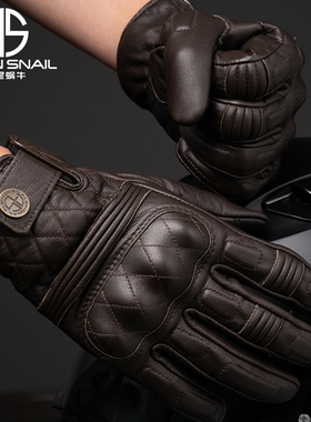 外星蜗牛V9摩托车手套触屏M9秋冬款防风保暖M10机车男女骑行AT65P