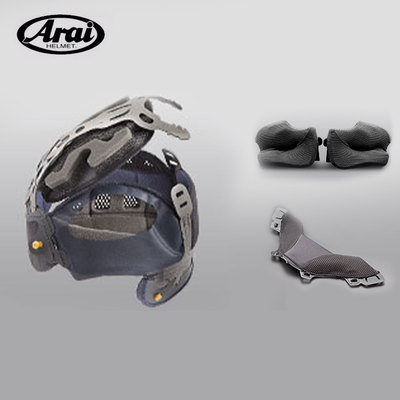 ARAI RX 7X全盔拉力3头盔内胆配件顶棉 面颊 下巴兜 鼻封VZ-RAM