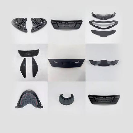 SHOEI配件Z7/X14/Z8/GT-AIR2下巴网护鼻嘴巴风道进风口镜片底座