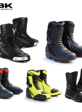 SBK摩托车骑行靴机车赛车鞋R-7赛道越野防摔骑士靴BT-221/223/224