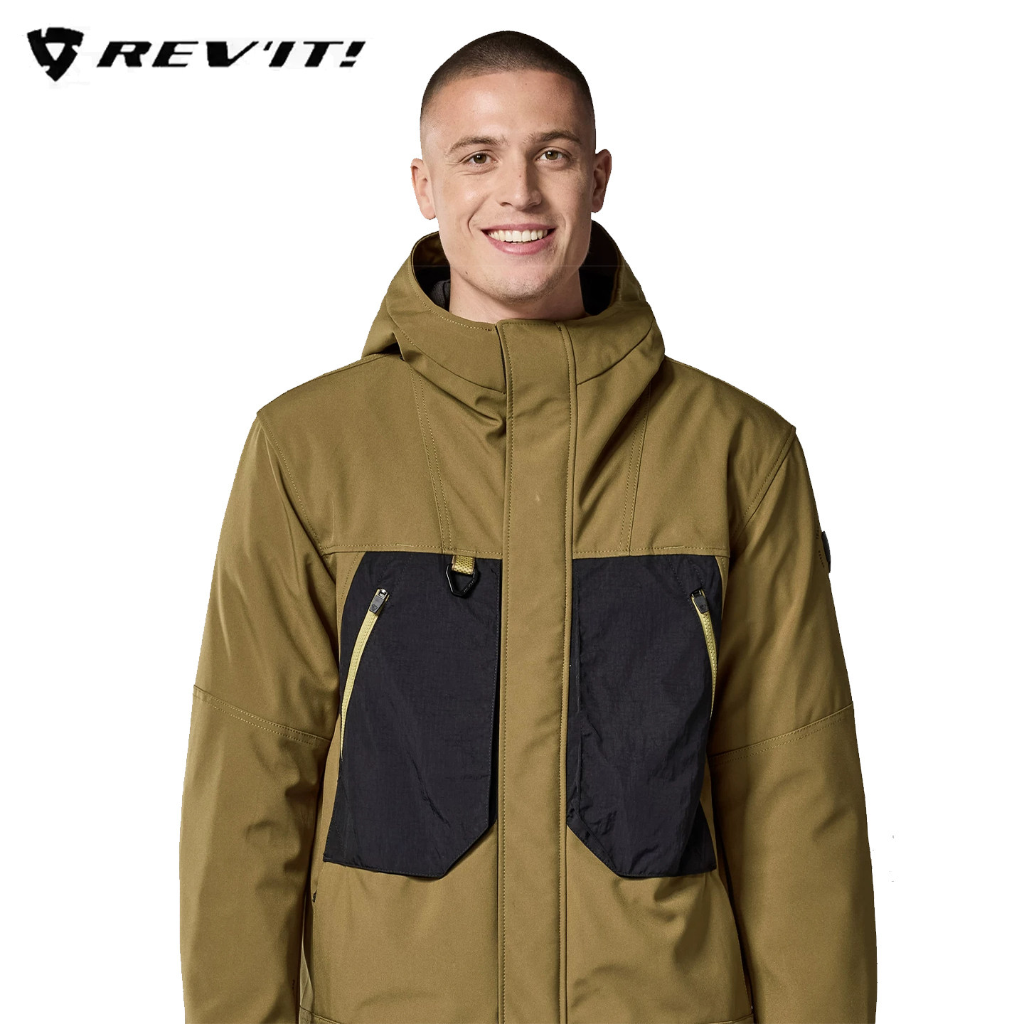 REVIT热力H2O摩托骑行服防水保暖可拆卸内胆纤维夹克春秋冬男防风