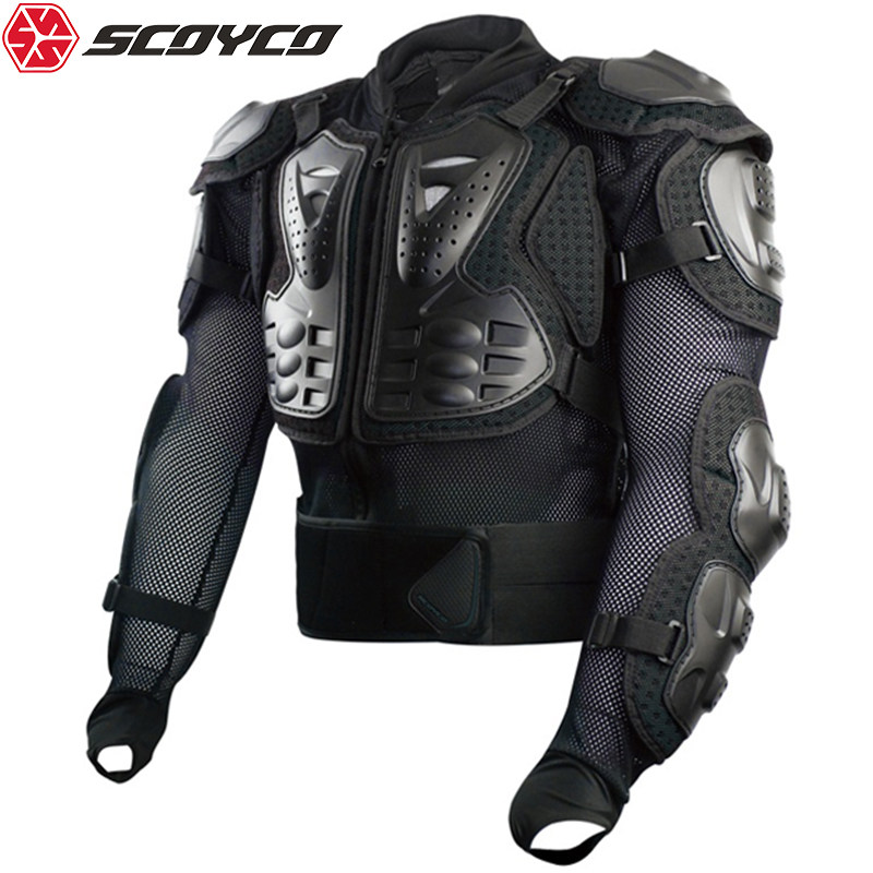 SCOYCO赛羽越野摩托车护甲骑行护具男防摔服赛车骑士装备护甲衣