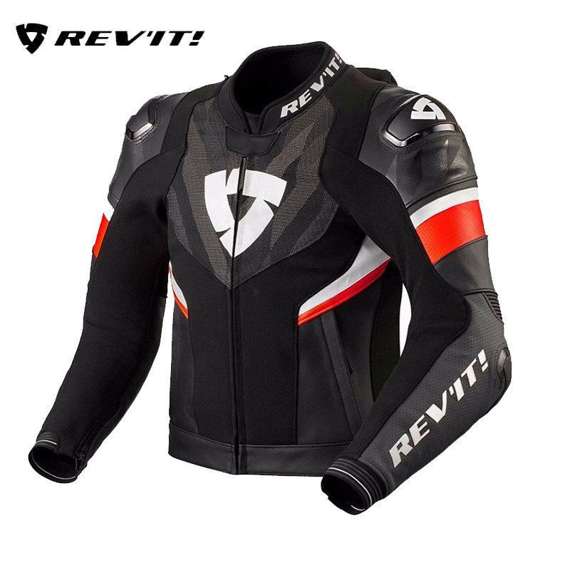 REVIT HYPERSPEED PRO 超速2Air防摔摩托车皮夹克骑行服皮衣防风