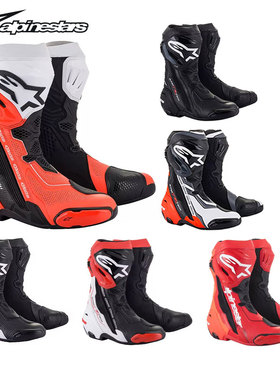 A星摩托车骑行靴SMX6 V3比赛防摔SUPERTECH R防护SP-X下赛道靴