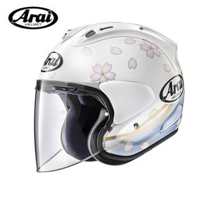 男女半覆式 Arai日本进口VZ 4半盔夏季 摩托车骑行头盔赛车盔 RAM