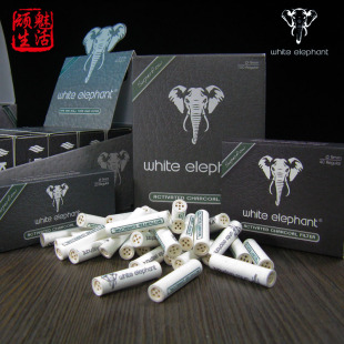 德国进口白象white elephant烟斗烟嘴6mm9mm大象陶瓷活性炭过滤芯