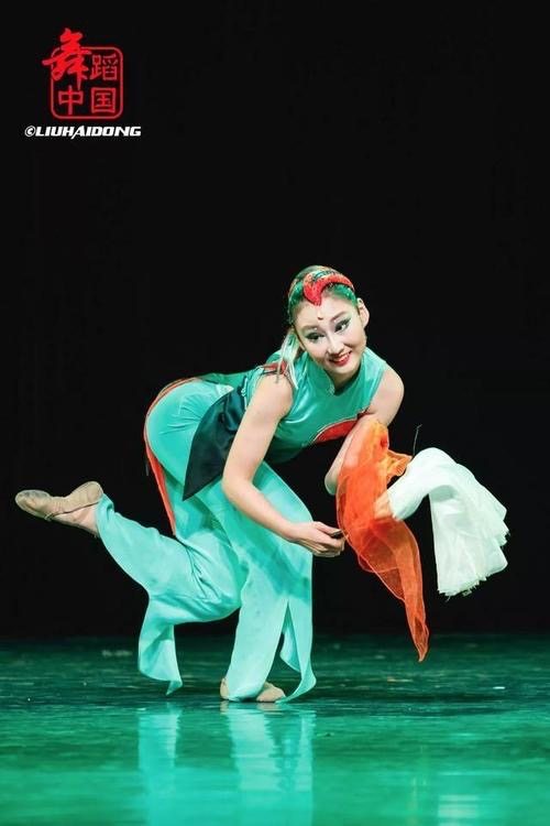 桃李杯翠狐舞蹈 民族民间汉族独舞翠狐 舞蹈台表演出服装定做