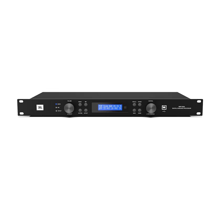 JBL RMP1600K前级数字效果器专业KTV混响防啸叫卡拉OK正品效果器