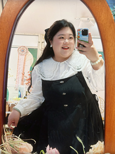 大康大码闭店清原447《玄素》改良马面背带裙衬衫两件套