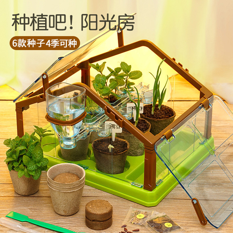 科答鸭阳光种植台观察窗科学实验