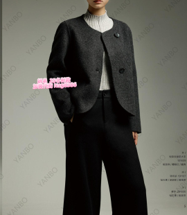 加微发图订金代购 妍B 国内专柜正品 新款 大衣101609 25冬季