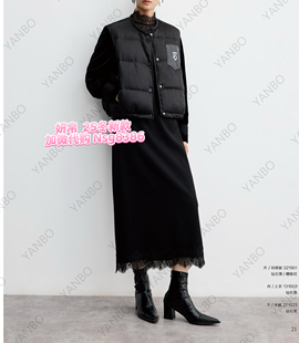 加微发图订金代购 妍B 国内专柜正品 新款 外套021901 25冬季