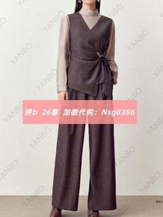 加微发图订金代购 国内专柜正品 26春新款 妍b