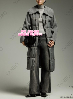 妍B  25冬季新款 国内专柜正品 加微发图订金代购 羽绒服023501