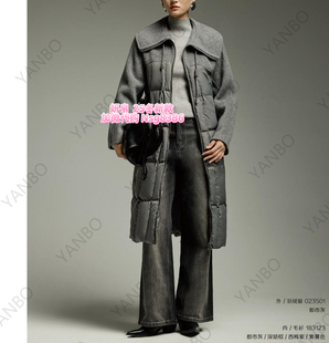 加微发图订金代购 妍B 国内专柜正品 新款 羽绒服023501 25冬季