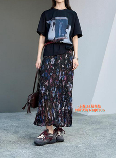 加微发图订金代购 村 国内专柜正品 25秋新款 T恤S3177325 春