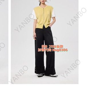 加微发图订金代购 国内专柜正品 25秋新款 妍帛