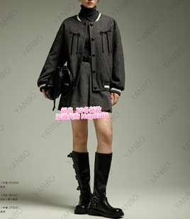 加微发图订金代购 妍B 国内专柜正品 新款 外套053502 25冬季