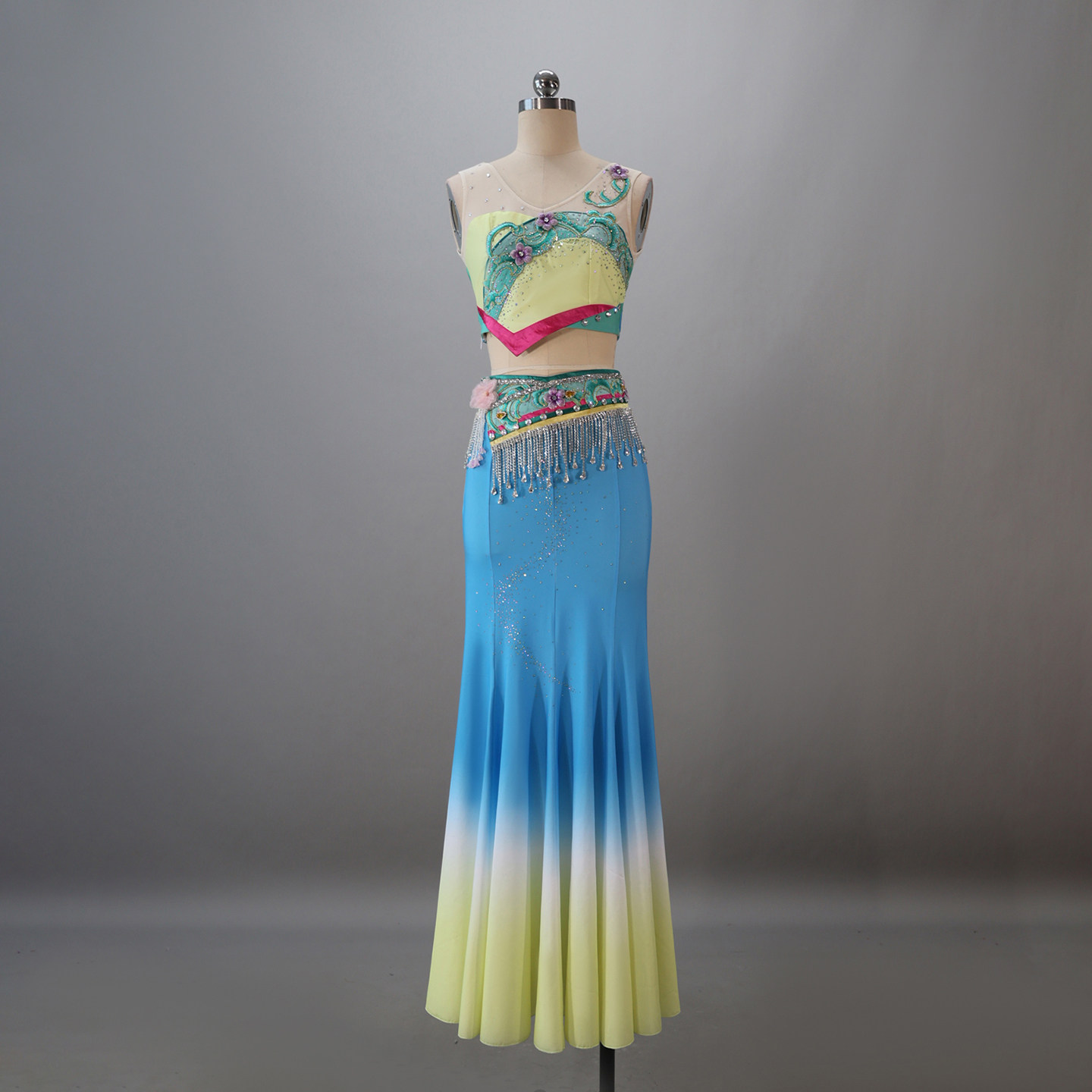 畅想古典舞蹈服装春述同款剧目服傣族民族演出服独舞比赛艺考定制