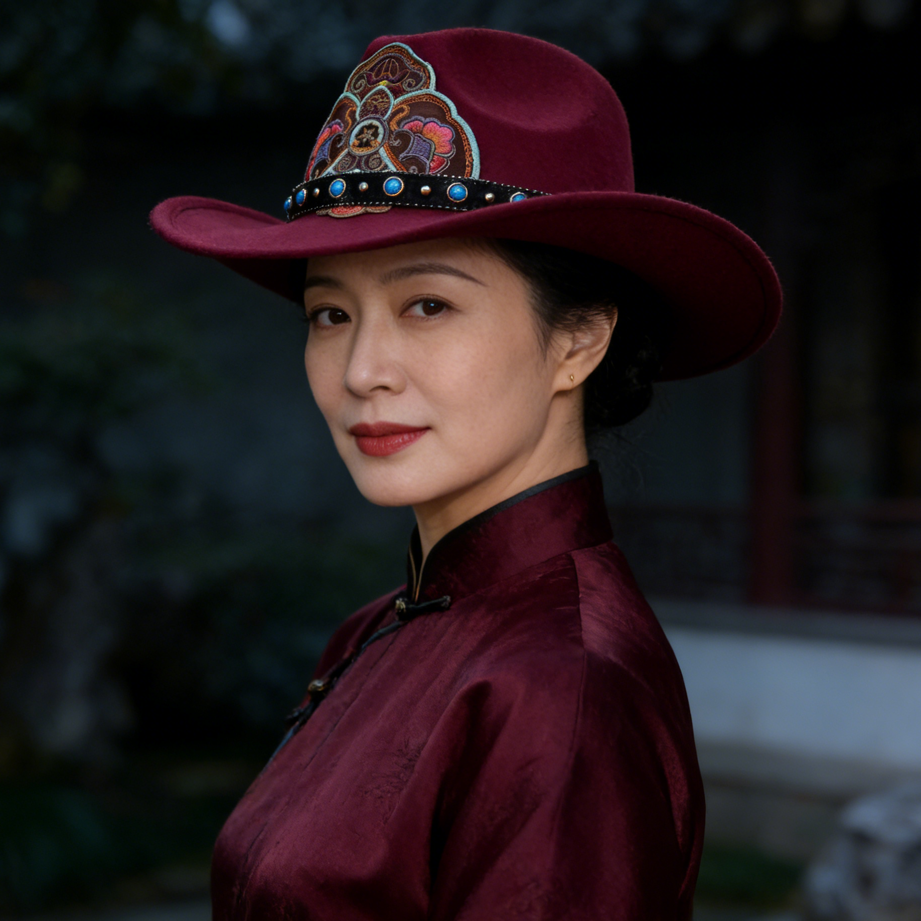 头饰蒙古帽藏族新疆民族风