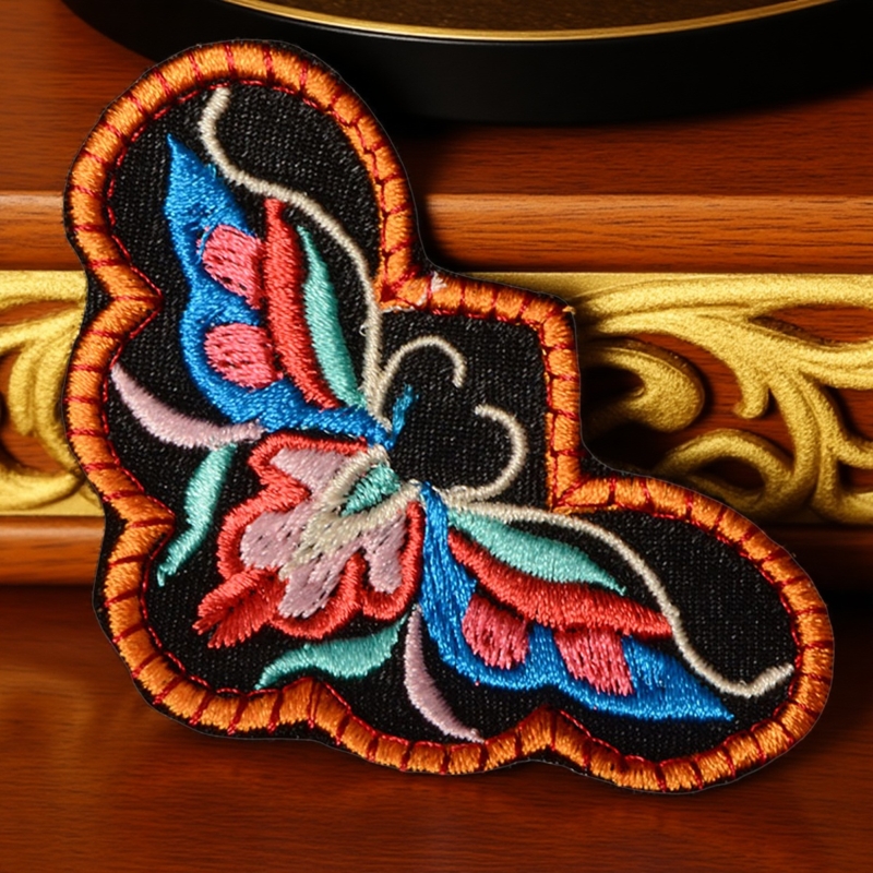 绣花补丁贴刺绣布贴衣服绣片贴布