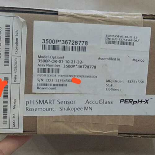 议价罗斯蒙特PH智能传感器3500P-OR-01-10-21-3可维修